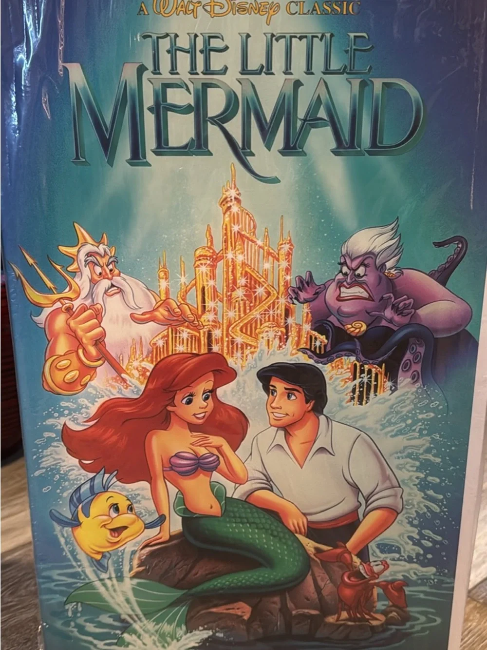 The Little Mermaid blanket throw